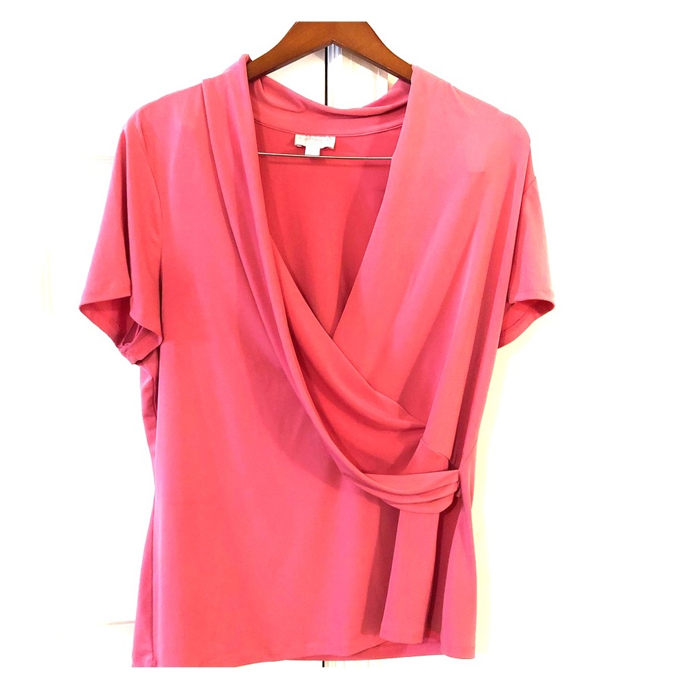 Women’s Charter Club Short Sleeve Top Size 1X